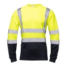 Koszulka robocza longsleeve Polstar Brixton Flash 50/50, żółty
