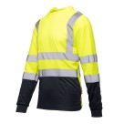 Koszulka robocza longsleeve Polstar Brixton Flash 50/50, żółty