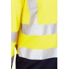 Koszulka robocza longsleeve Polstar Brixton Flash 50/50, żółty