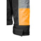 Softshell roboczy Polstar Seven Kings Rival, czarny/pomarańczowy