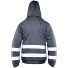 Kurtka robocza ocieplana Polstar Brixton Snow, odblaskowa, stalowa