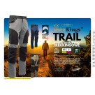 Spodnie robocze do pasa Polstar Seven Kings Trail, czarny/khaki