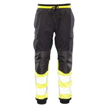 Spodnie typu jogger Polstar Seven Kings Flash SKF03Y, kat. II, czarny/żółty