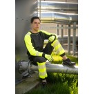 Spodnie typu jogger Polstar Seven Kings Flash SKF03Y, kat. II, czarny/żółty
