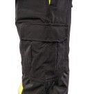 Spodnie typu jogger Polstar Seven Kings Flash SKF03Y, kat. II, czarny/żółty