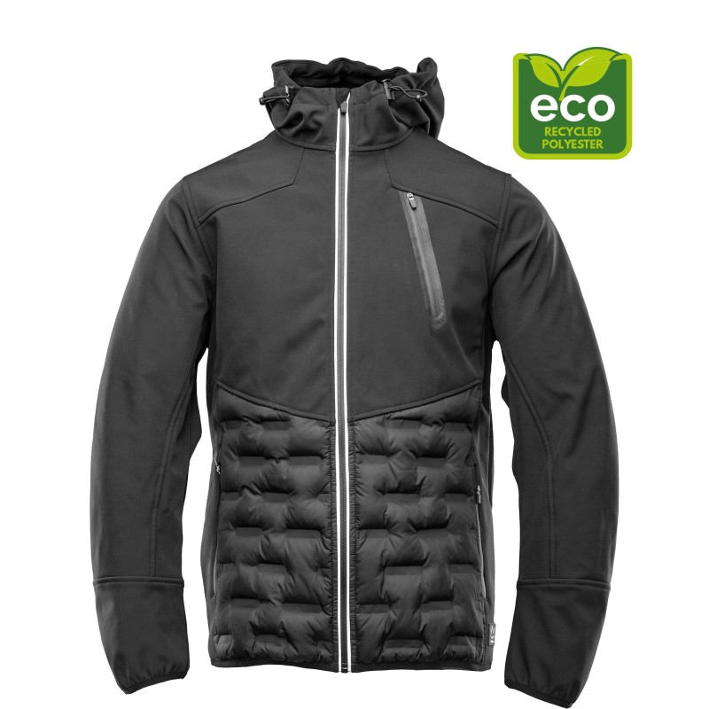 Kurtka robocza Polstar Seven Kings Eco Nexo, czarna