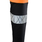 Koszulka robocza longsleeve Polstar Seven Kings Eco Rival, czarny/pomarańczowy