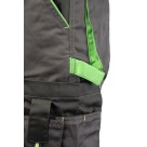 Spodnie robocze do pasa Polstar Seven Kings Onyx, z odpinanymi nogawkami