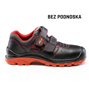 Sandały robocze Polstar Max Popular O1, SRC, czerwone