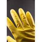 Rękawice chemiczne Summitech 06 gumowe flokowane, żółte