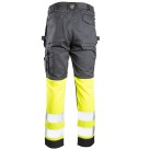 Spodnie robocze do pasa Polstar Seven Kings Flash SKF01Y, kat. II, żółte