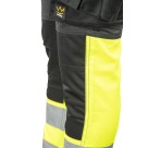 Spodnie robocze do pasa Polstar Seven Kings Flash SKF01Y, kat. II, żółte