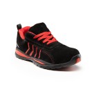 Półbut roboczy Polstar Fusion O1, SRC, czarny/czerwony