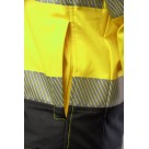 Softshell roboczy Polstar Seven Kings Flash SKF007, ocieplany, żółty