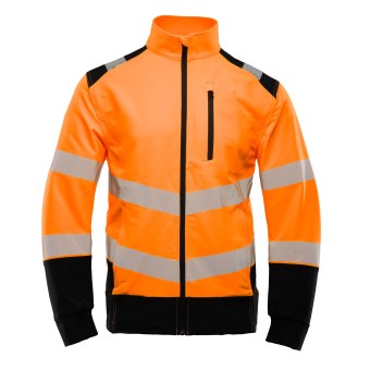Bluza robocza Polstar Seven Kings Flash SKF004, ostrzegawcze, kat. II, pomarańczowa