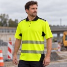 Koszulka polo Urgent 961 żółty