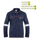 Bluza robocza Polstar Profflam Antistatic, odblaskowe, kat. II