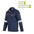 Bluza robocza Polstar Profflam Antistatic, odblaskowe, kat. II
