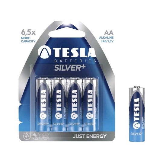 Baterie Tesla AA Silver+ CXS 4 szt.