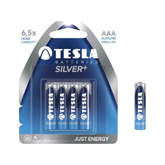 Baterie TESLA AAA Silver+, 4szt.