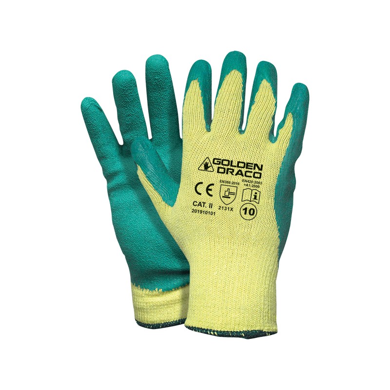 Rękawice robocze Worklink GOLDEN DRACO Set A