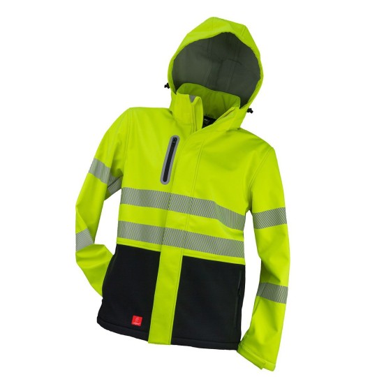 Kurtka softshellowa męska Urgent 982 żółty