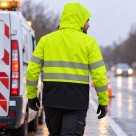 Kurtka softshellowa męska Urgent 982 żółty