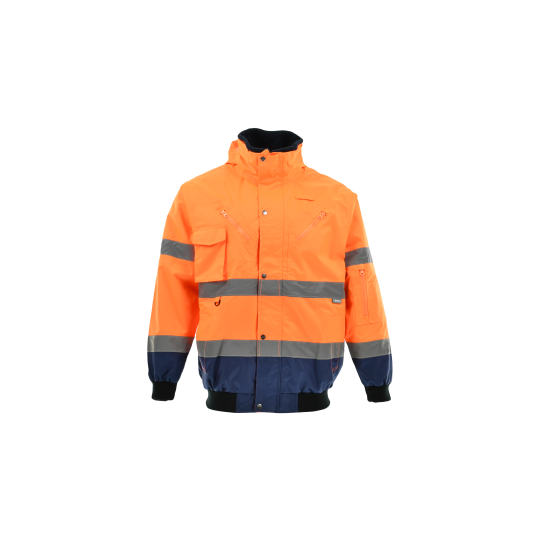 Kurtka krótka ocieplana 3 w 1 Sara Workwear DROGOWIEC WINTER
