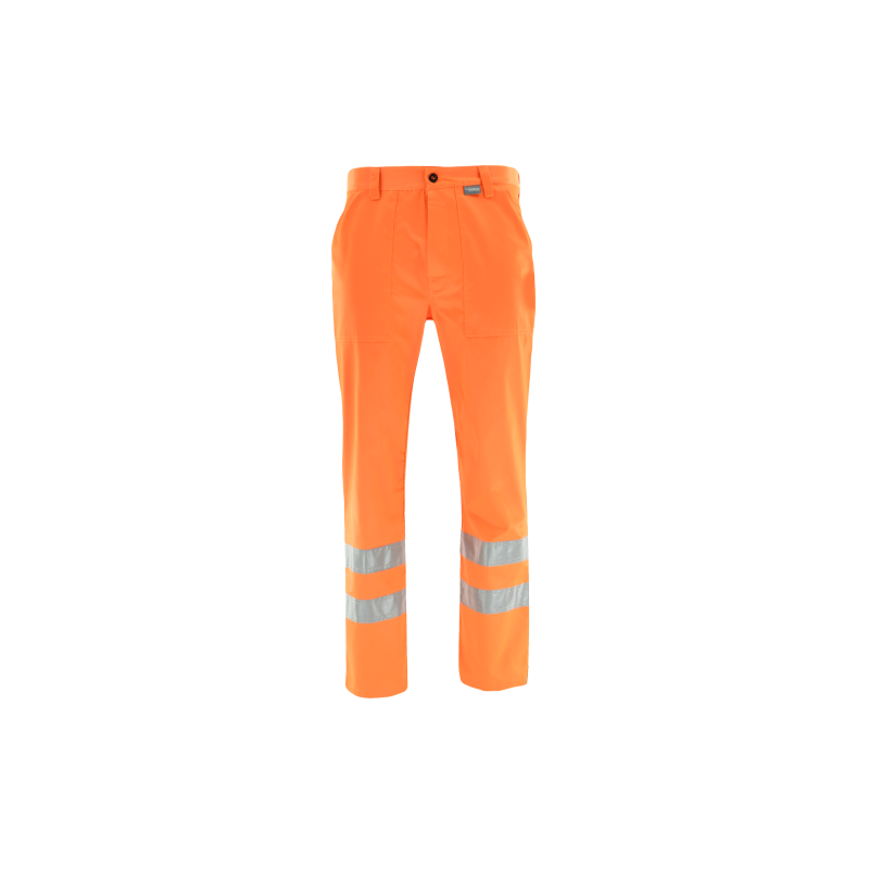 Spodnie robocze Sara Workwear DROGOWIEC STANDARD, odblaskowy, męskie