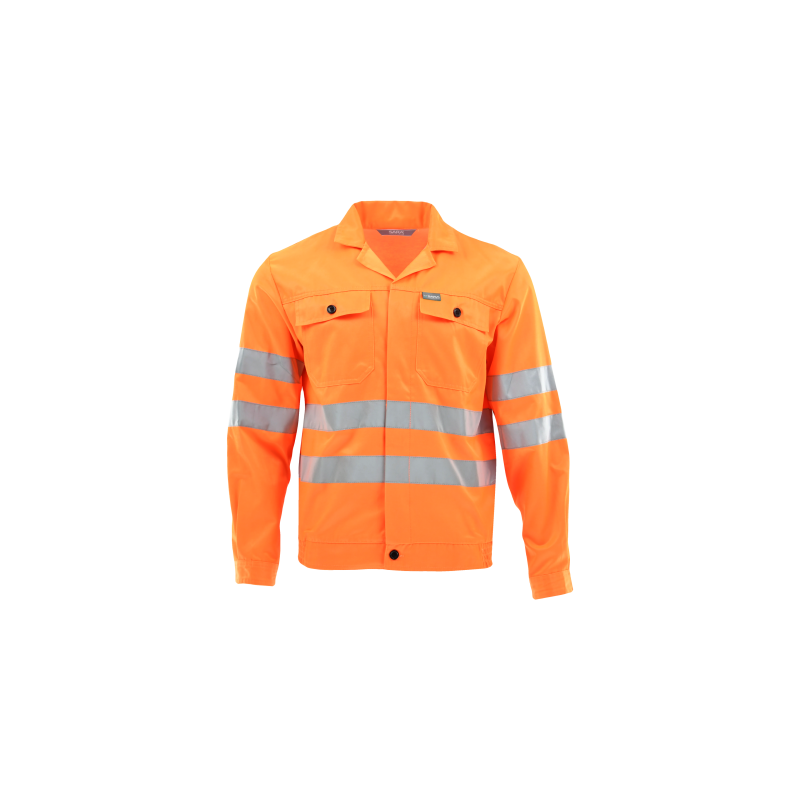 Bluza robocza Sara Workwear DROGOWIEC STANDARD, odblaskowy, męska