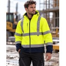 Softshell Sara Workwear DROGOWIEC, wodoodporne, odblaskowy, męskie