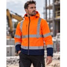 Softshell Sara Workwear DROGOWIEC, wodoodporne, odblaskowy, męskie