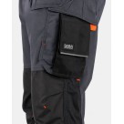 Spodnie do pasa monterskie Sara Workwear MONTER, męskie