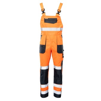 Ogrodniczki robocze Polstar Brixton Flash 2, kat. II, klasa 2, granatowe