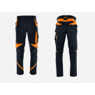 Spodnie robocze Sara Workwear NEOFLEX, grafitowy, rozmiar XXXL, męskie