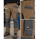 Spodnie do pasa monterskie Sara Workwear MONTER, męskie