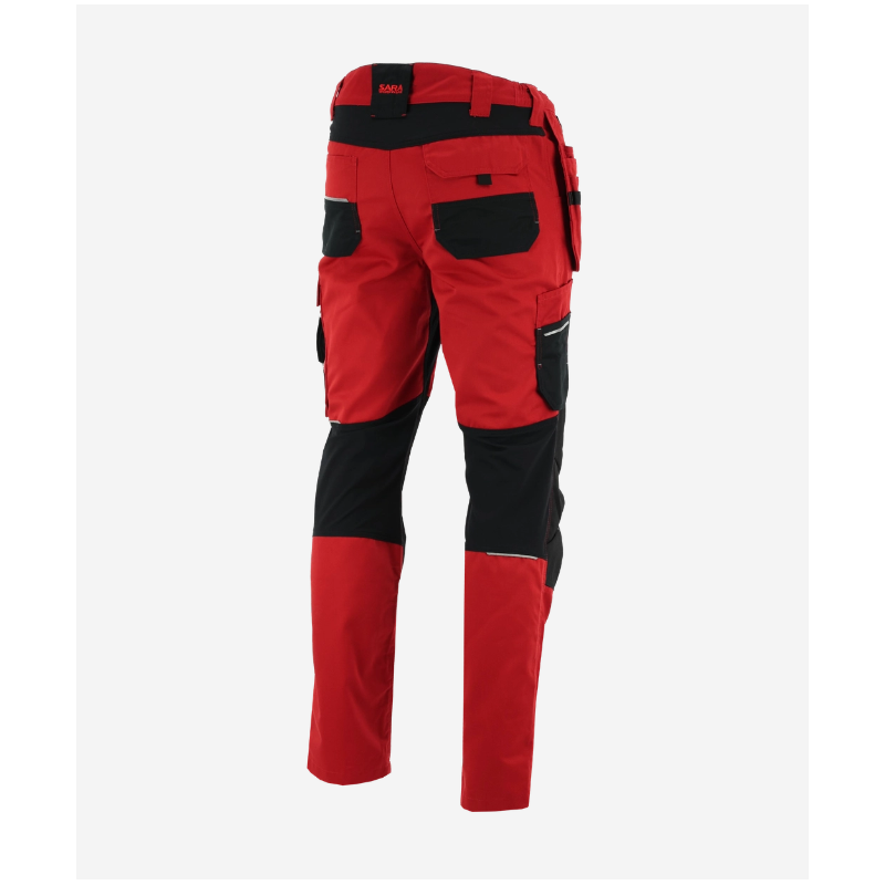 Spodnie do pasa monterskie Sara Workwear MONTER, męskie
