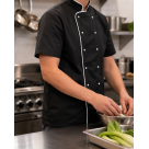 Bluza kucharska z krótkim rękawem CXS Chef, męska