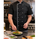 Bluza kucharska z krótkim rękawem CXS Chef, męska