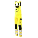 Ogrodniczki robocze Polstar Seven Kings Flash SKF005, ostrzegawcze, kat. II, żółte