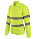 Bluza robocza Polstar Brixton Flash 3, kat. II, klasa 3, seledynowa