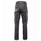 Spodnie robocze do pasa Polstar Brixton Practical Jeans, bawełna/spandex