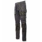 Spodnie robocze do pasa Polstar Brixton Practical Jeans, bawełna/spandex