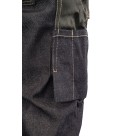 Spodnie robocze do pasa Polstar Brixton Practical Jeans, bawełna/spandex