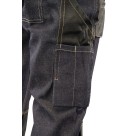 Spodnie robocze do pasa Polstar Brixton Practical Jeans, bawełna/spandex