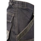 Spodnie robocze do pasa Polstar Brixton Practical Jeans, bawełna/spandex