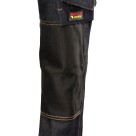 Spodnie robocze do pasa Polstar Brixton Practical Jeans, bawełna/spandex