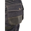 Spodnie robocze do pasa Polstar Brixton Practical Jeans, bawełna/spandex