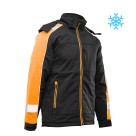 Softshell roboczy Polstar Seven Kings Rival, ocieplany, czarno-pomarańczowy