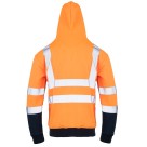 Bluza robocza Polstar Brixton Flash BF014, odblaskowe, kat. II, granatowa